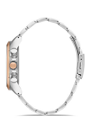 Spor Şık Erkek Kol Saati Gümüş-Bakır PL-0844E3x