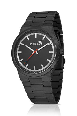 Klasik Metal Kordon Erkek Kol Saati Siyah Renk PL-0915E1x
