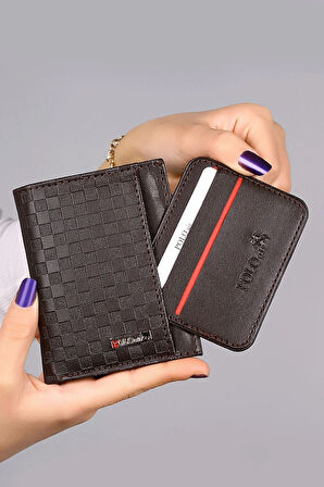 Erkek Kol Saati Dama Desenli Cüzdan Kemer Kartlık Çakmak Kombin Set Siyah Bakır Renk PL-0919E4