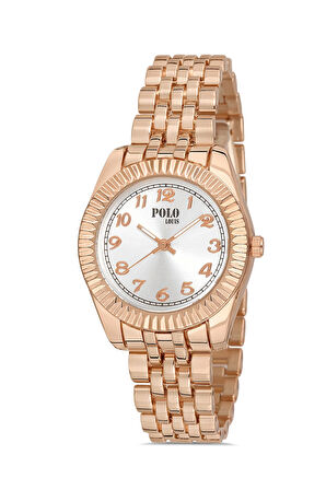 Spor Şık Kadın Kol Saati Bakır Renk