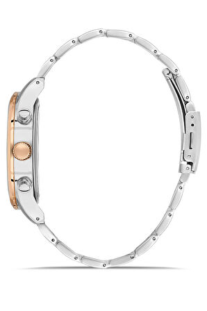 Erkek Kol Saati Gümüş-Sarı Renk