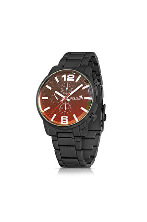 Erkek Kombin Set Kol Saati Cüzdan Kartlık Kemer Çakmak Özel Kutusunda Siyah Set PL-0794E1