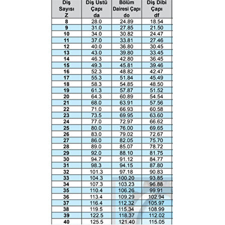 1/2 Zincir Dişli  08 B1-19