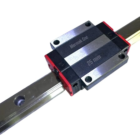 25 mm Lineer Kızak Ray Standart