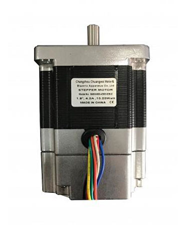Nema 34 Step Motor | 4.5 Nm Frenli Step Motor