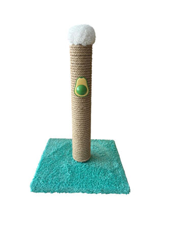 HASIR KEDİ TIRMALAMA TAHTASI    47 cm   +  Avokado Catnipli