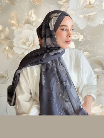 Okyanus Desen Lina Şal 26TR04TR0078