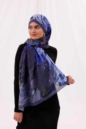 Okyanus Desen Lina Şal 26TR04TR0078