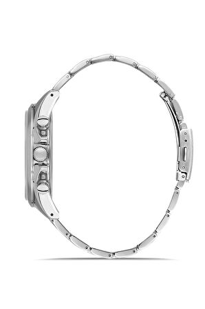 Klasik Erkek Kol Saati Gümüş Lacivert Renk PL-0997E2x