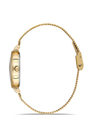 Klasik Kadın Kol Saati Gold Kırmızı Renk PL-1554B8x