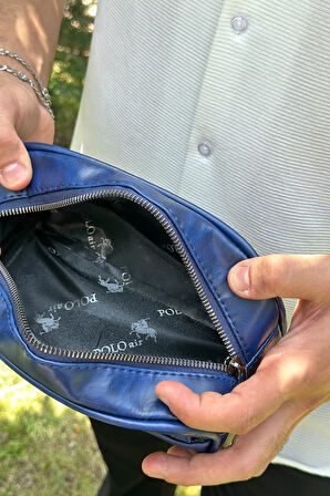 Erkek Kol Saati El Çantası Cüzdan Kemer Kartlık Çakmak Set Gümüş Mavi Renk Kombin PL-7022E2