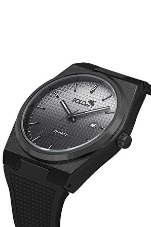 Takvimli Erkek Kol Saati Cüzdan Kemer Kartlık Çakmak Kombin Siyah Renk PL-0985E1