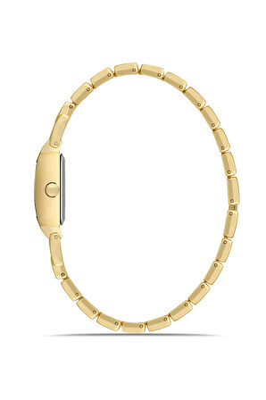 Kare Kasa Kadın Kol Saati Gold Renk PL-1544B1x