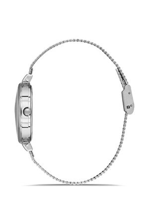 Klasik Kadın Kol Saati Gümüş Renk PL-1554B2x