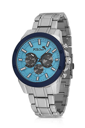 Spor Kasa Erkek Kol Saati Gümüş Mavi Renk PL-0992E2x