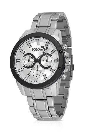 Spor Kasa Erkek Kol Saati Gümüş Renk PL-0992E4x