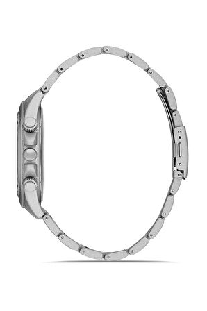 Erkek Kol Saati Gümüş Metalik Gri Renk PL-0993E6x