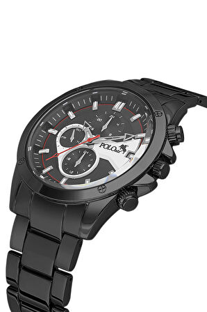 Erkek Kol Saati Gözlük Parfüm Kartlık Anahtarlık Kombin Siyah Renk PL-7012E1