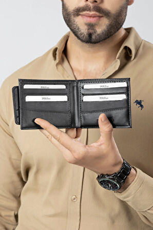 Erkek Kombin Set Cüzdan Kartlık Kemer Çakmak Erkek Saat Kol Saati Siyah Renk Set PL-0981E1
