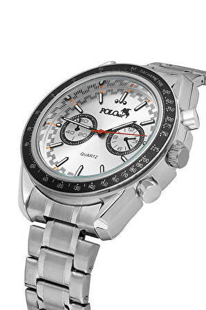 Spor Kasa Erkek Kol Saati Gümüş Renk PL-0991E2x