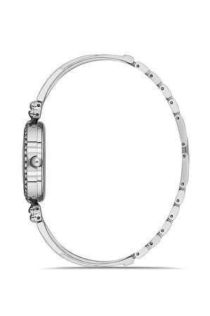 Vintage Kadın Kol Saati Gümüş Pembe Renk PL-1534B4x