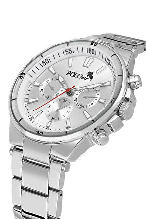 Klasik Metal Kasa Erkek Kol Saati Gümüş Renk PL-0994E4x