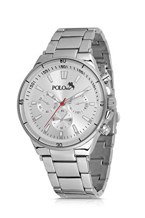 Klasik Metal Kasa Erkek Kol Saati Gümüş Renk PL-0994E4x