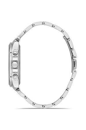 Klasik Metal Kasa Erkek Kol Saati Gümüş Renk PL-0994E4x