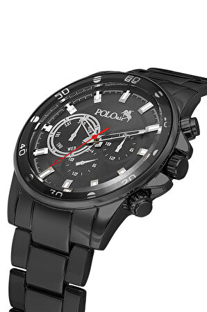 Spor Kasa Klasik Metal Erkek Kol Saati Siyah Renk Pl-0995e1x