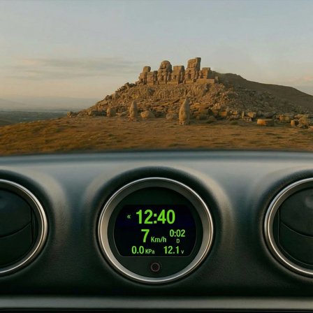 Suzuki Vitara Uyumlu X95 GPS Hız Göstergesi, Saat, Pusula ve Eğim Ölçer