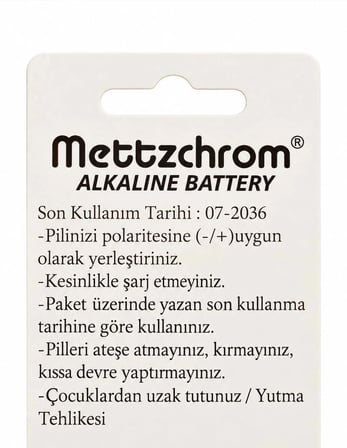 LR41 AG3 1.5V Alkalin Düğme Pil 10 Adet – LED Mum, Dijital Saat, Termometre ve Oyuncak Pili