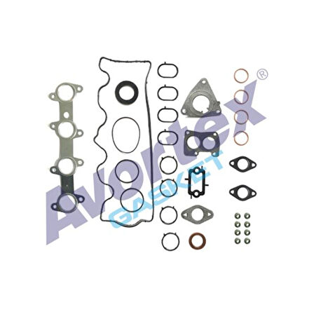 Alfa Romeo Motor Ust Takım Conta (skc Harıc Viton Keceli-Subap Lastıklı) Fiat Bravo II 1.9d 07>14 Doblo 1.9d Jt - Avortex 2410s