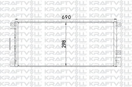 Opel Klima Radyatoru Opel Mokka A14net B14net - Kraftvoll 08060144