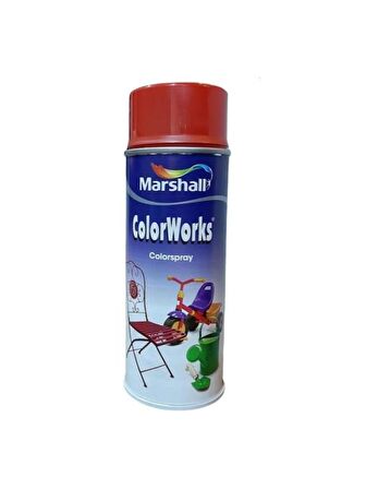 MARSHALL COLORWORKS SPREY BOYA ATEŞ KIRMIZISI 400 ML
