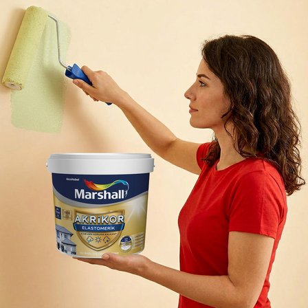 Marshall Akrikor Elastomerik BW Baz 2,5 L Elastik Dış Cephe Boyası