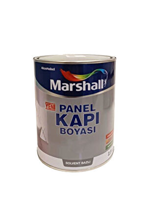 Marshall Solvent Bazlı Panel Kapı Boyası 15 lt Beyaz