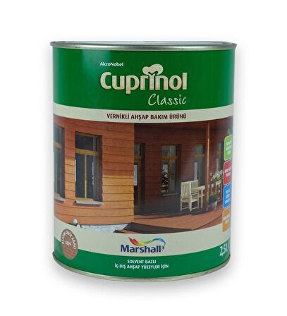 Cuprinol Vernikli Ahşap Bakım Ürünü Klasik Ceviz Ağacı 2,5 L