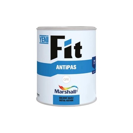 Marshall Fit Antipas Pas Önleyici Metal Astarı Gri 18 kg