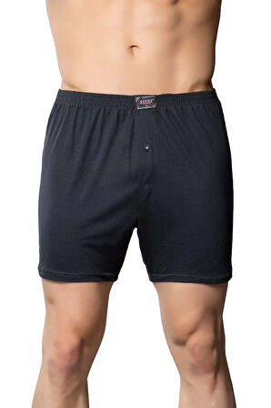 Erkek Penye Boxer Siyah