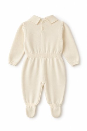Unisex Triko Patikli Bebek Tulum 5603