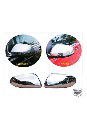 Mercedes Vito W447 Krom Ayna Kapağı 2 Prç. 2014 Ve Üzeri Paslanmaz Çelik