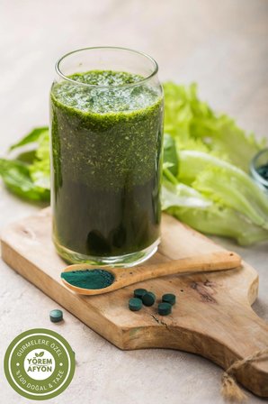Yörem Afyon Spirulina Tozu 55 gr