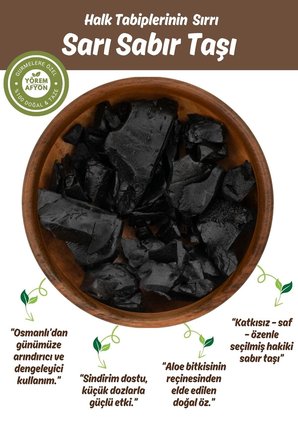 Yörem Afyon Anadolu’nun Kadim Mirası Halk Hekimliğinin Sessiz Kahramanı Sarı Sabır Sabır Taşı {Aloe Ferox} | 30Gr