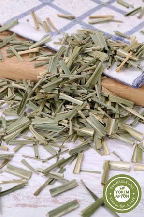 Yörem Afyon Doğanın Ferah Nefesi Limon Otu, Lemon Grass, {Cymbopogon Citratus} | 80Gr.