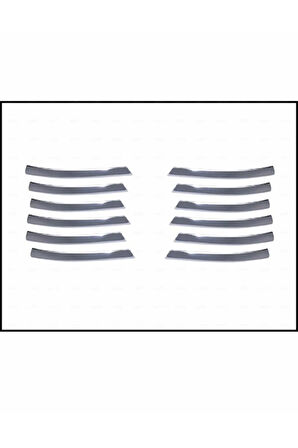 Mercedes Sprinter W901 Krom Ön Panjur 12 Prç. 1995-2000 P. Çelik