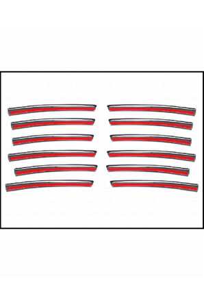 Mercedes Sprinter W901 Krom Ön Panjur 12 Prç. 1995-2000 P. Çelik