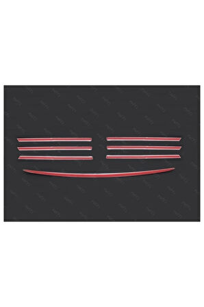 Mercedes Sprinter W901 Uyumlu Krom Ön Panjur 7 Parça 2001-2003 Arası Paslanmaz Çelik