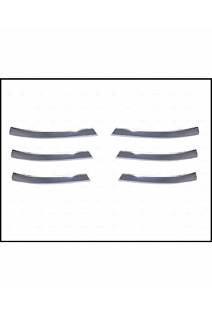 Mercedes Sprinter W901 Uyumlu Krom Ön Panjur 6 Parça 2003-2006 P. Çelik