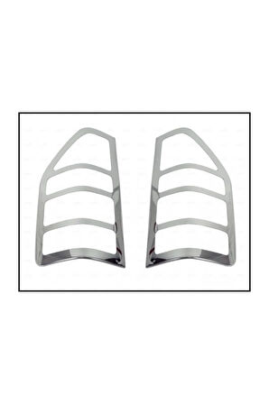 Mercedes Sprinter W901 Uyumlu Krom Stop Çerçeve 2 Parça 1995-2006 Arası Paslanmaz Çelik