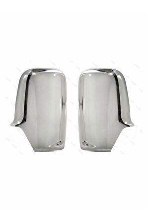 Mercedes Sprinter W906 Uyumlu Krom Ayna Kapağı 2 Parça 2006-2018 Paslanmaz Çelik